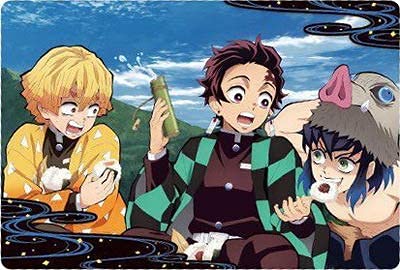 Amazon.co.jp: 鬼滅の刃ウエハース 020 竈門炭治郎&我妻善逸&嘴平